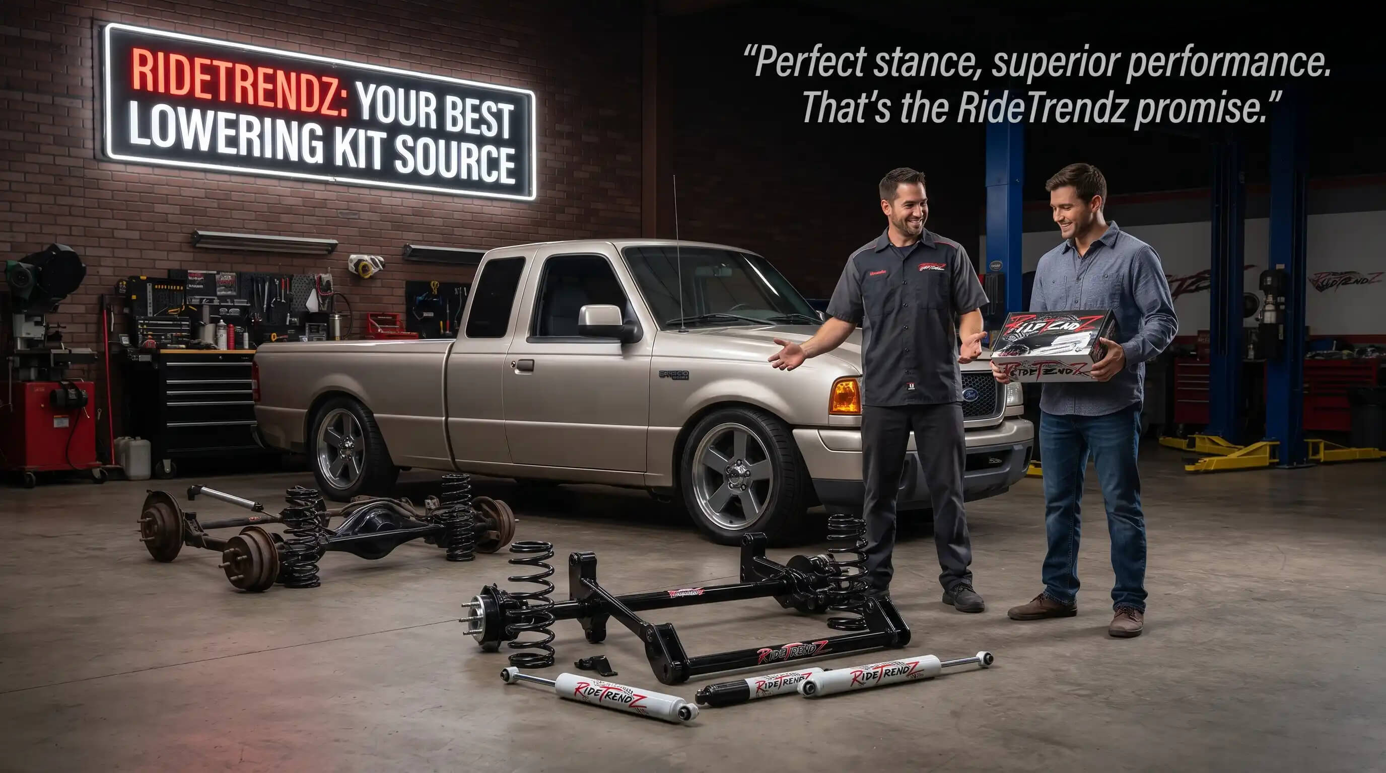 Ford Ranger Lowering Kit Fitment Guide: 1983–2013
