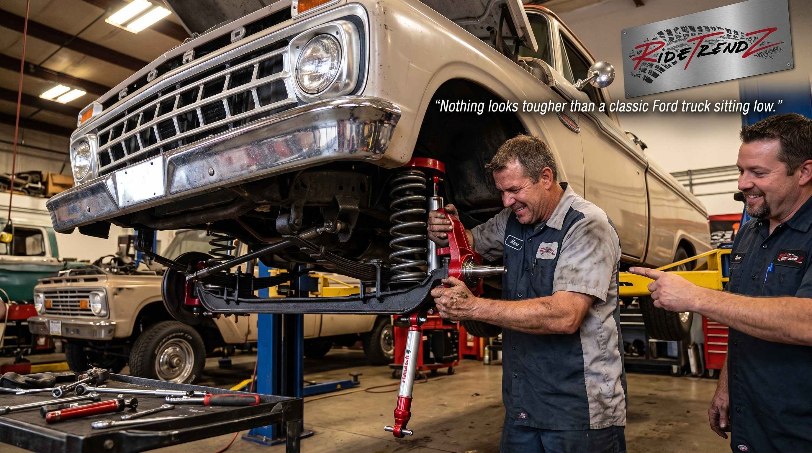Rear Drops for the Classic Ford, Leaf Springs