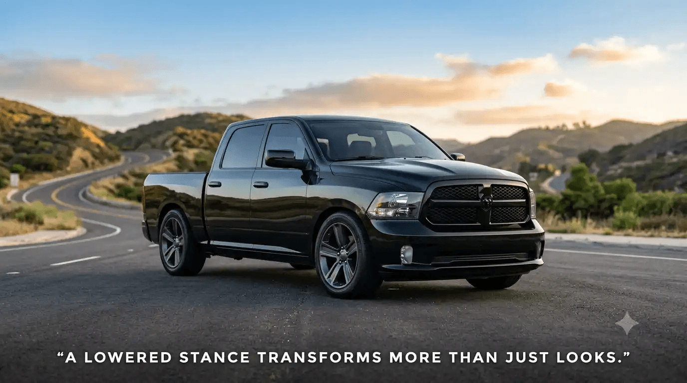 Types of Lowering Kits for the 2009–2017 Ram 1500