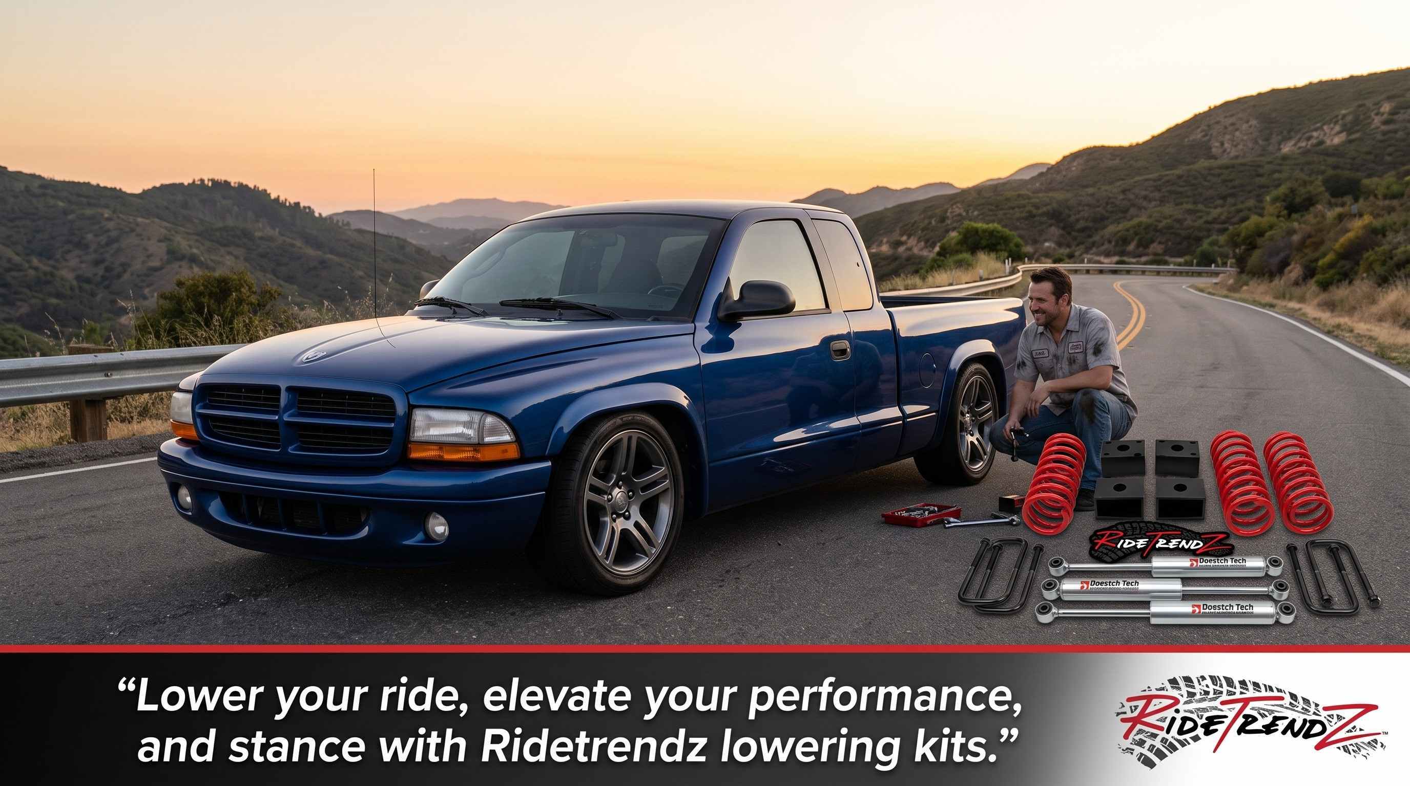 Ridetrendz the Best Place to Buy Dodge Dakota Lowering Kits