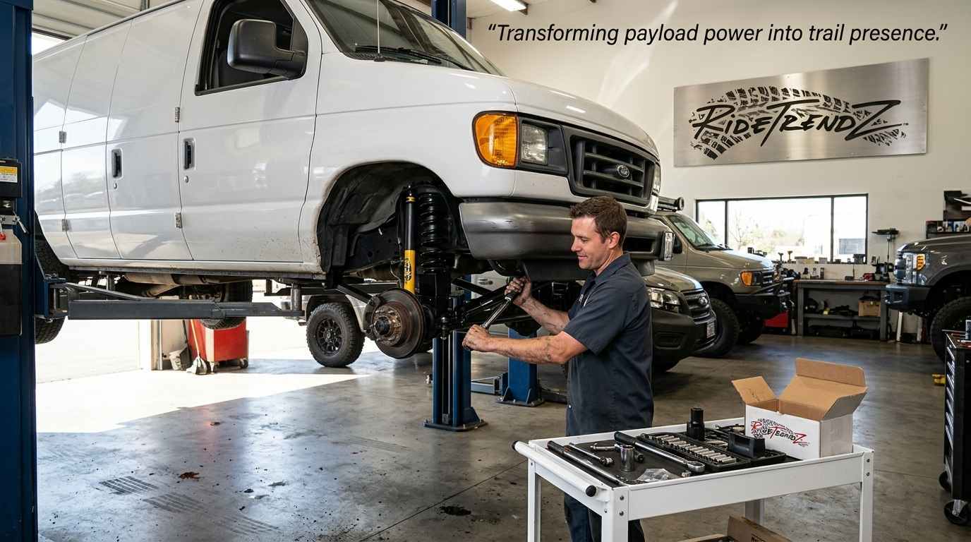 RideTrendz Lift Kits Are the Right Choice for Your Ford Van